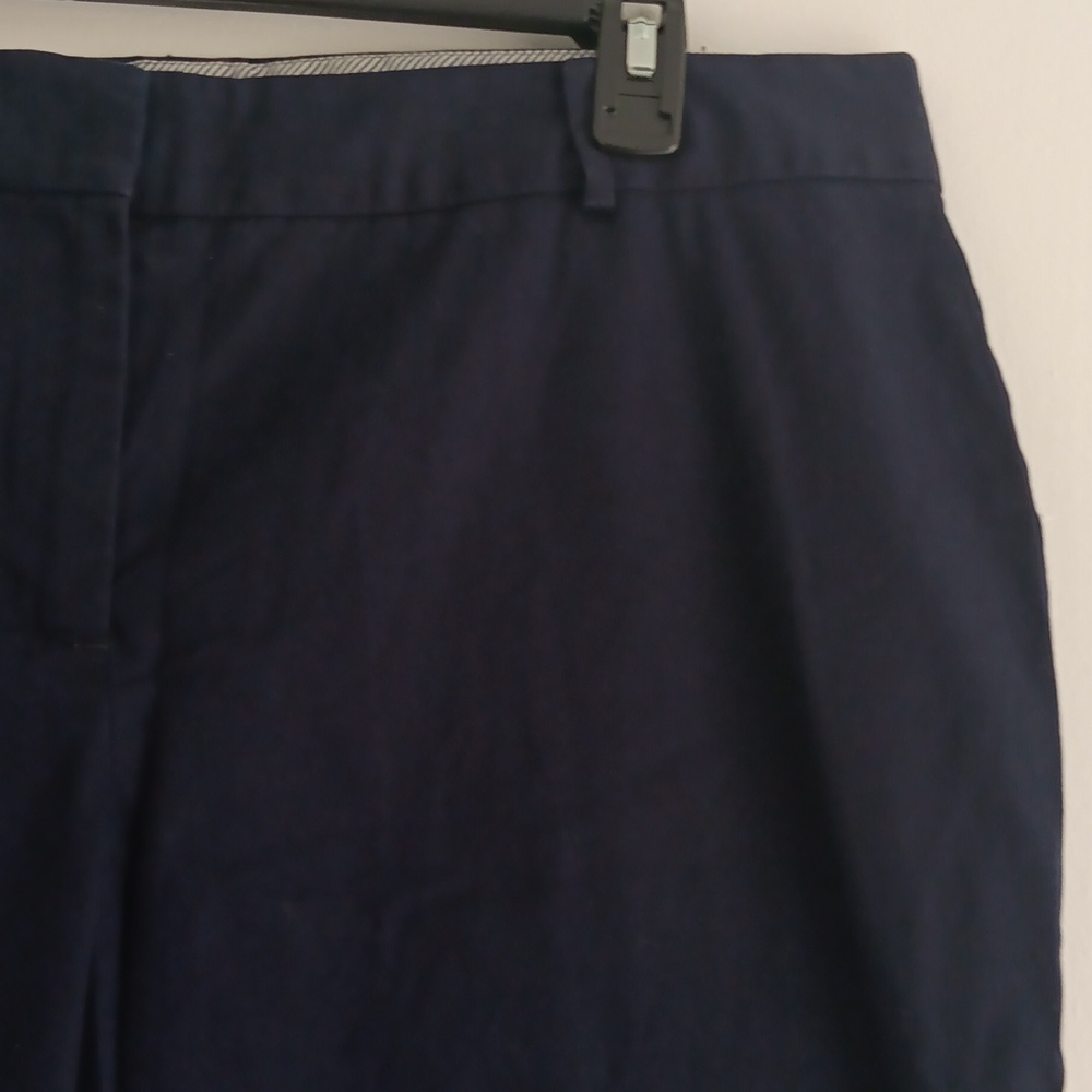 Talbots  Fly Front Signature Fit  Cropped Pants  #2017